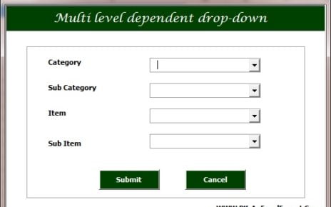 Dependent Drop-Down in VBA User Form