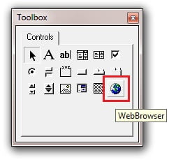 Web Browser control 