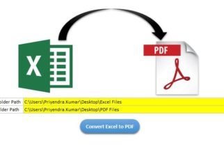 Excel to PDF Converter