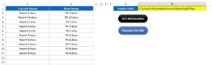 Rename the Multiple files