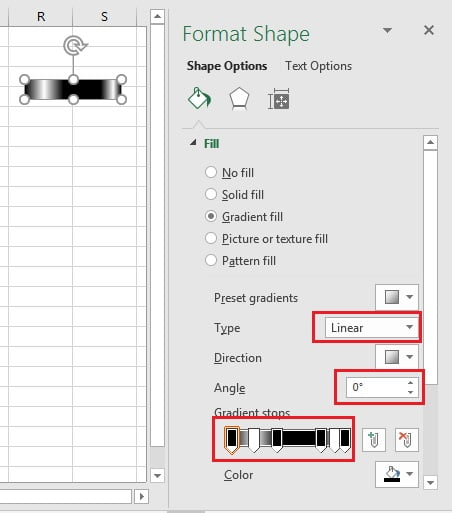 Format Shape