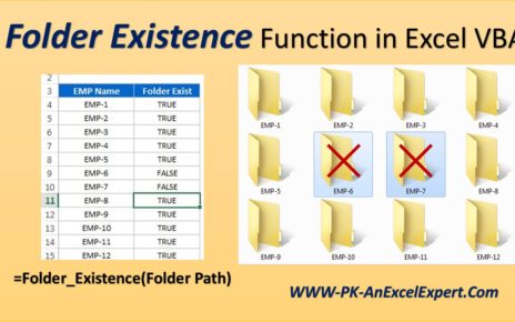 Folder Existence Function