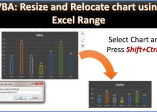 Resize and Relocate Chart