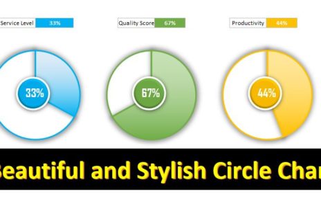 Stylish Circle Chart