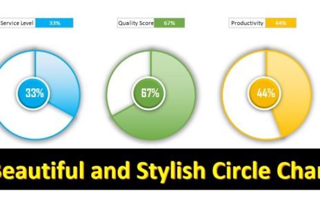 Stylish Circle Chart