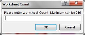 Add New Worksheets