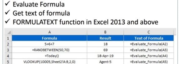 Evaluate Formula