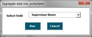 Segregate data into Worksheets -3