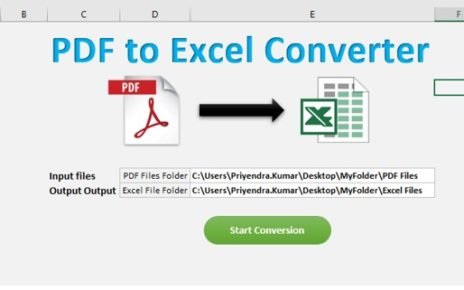 PDF to Excel Converter