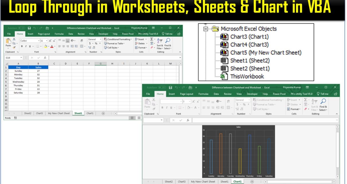 Loop Through Worksheets