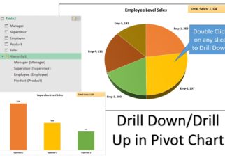 Drill Down in Pivot Chart
