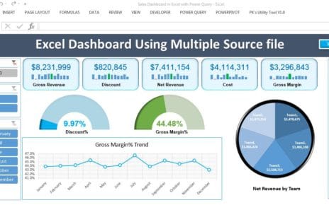 Excel Dashboard With Multiple Source Files