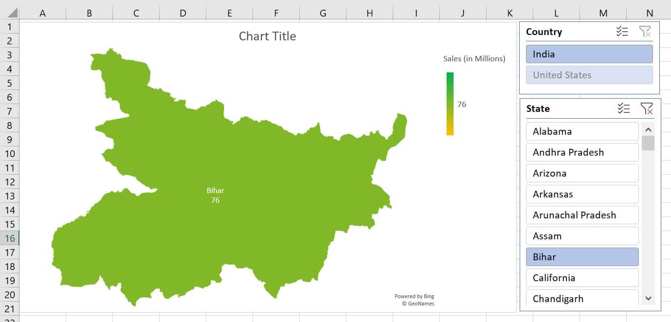 State level Map