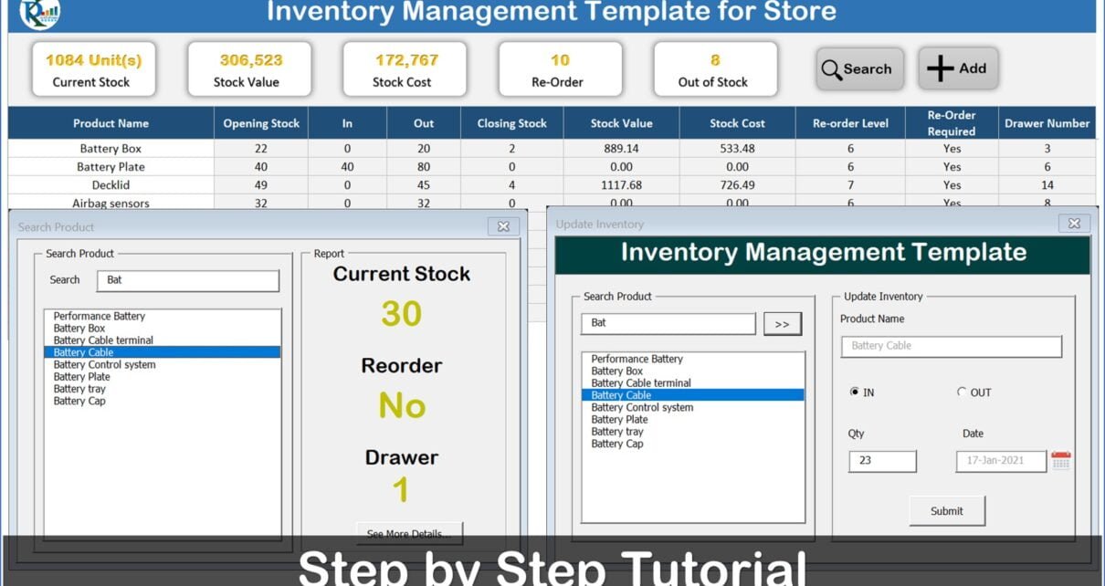Inventory Management Template