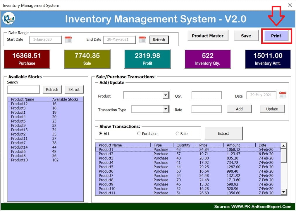 inventory management