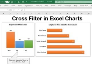 Cross Filter in Excel Chart