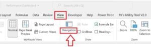 Navigation Pane
