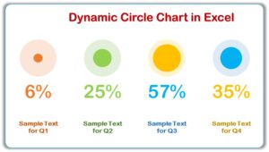 Dynamic Circle Chart in Excel