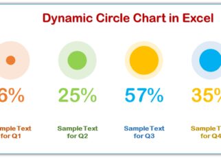 Dynamic Circle Chart in Excel