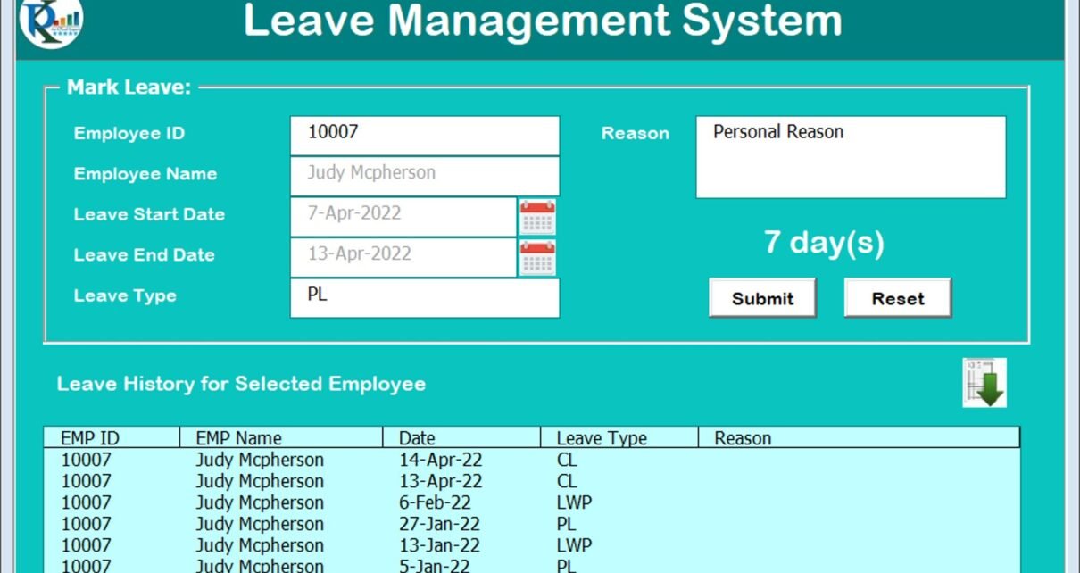 Leave Management System