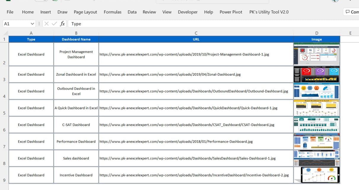 Image Function in Excel