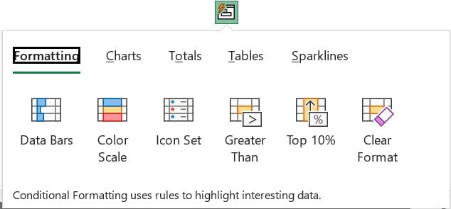 Quick Analysis Tool