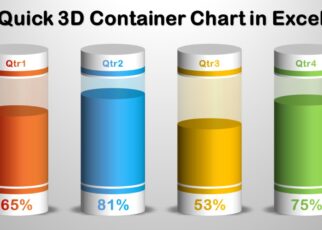 Quick 3D Container Chart