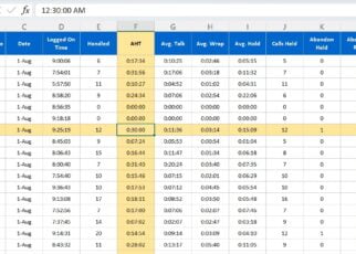 Highlight selected Row and Column in Data