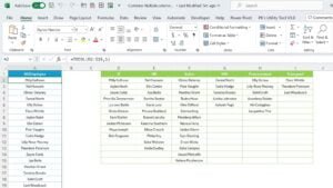 Combine Multiple columns Data