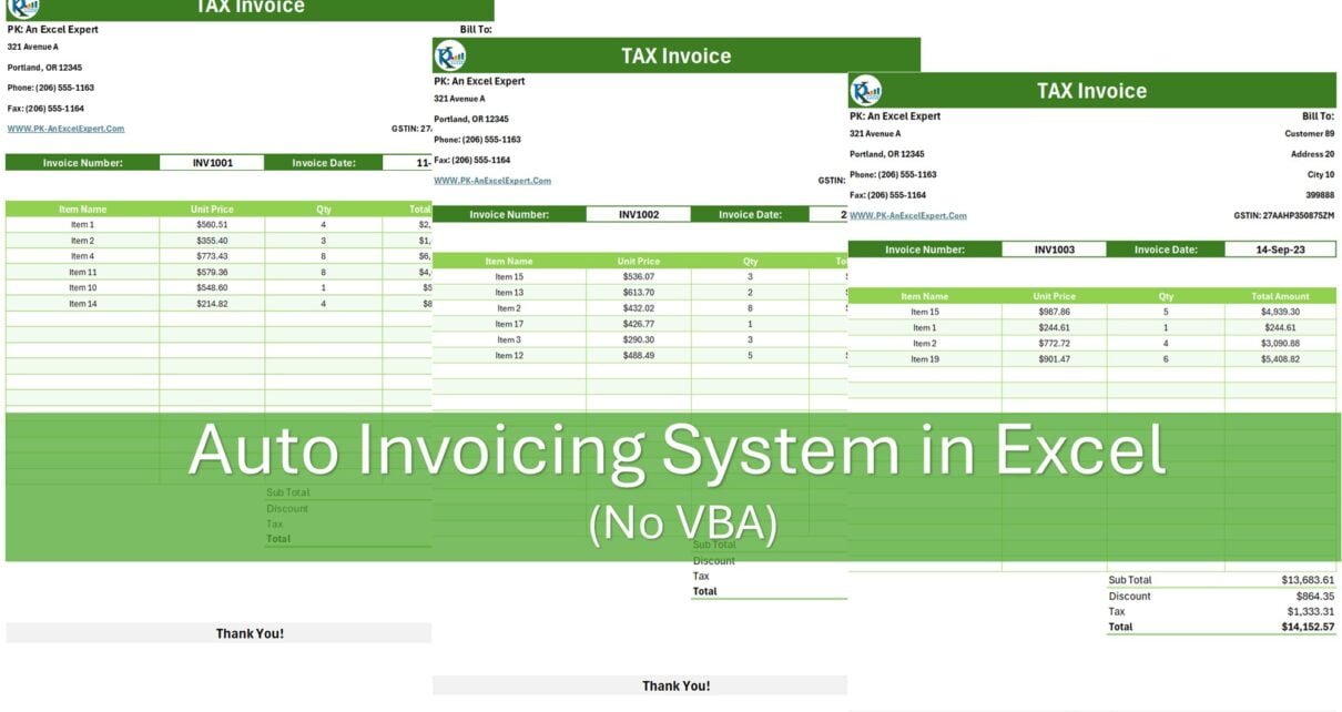 Auto Invoice Creation