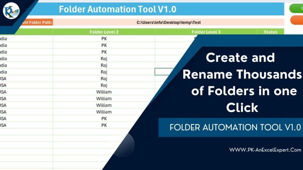 Folder Rename Tool Video Thumbnail: Create and Rename Thousands of Folders (Hierarchical ...