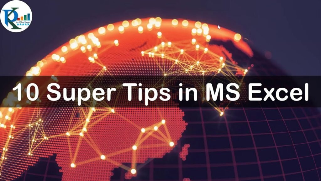 Video Thumbnail: 10 Super Tips in Microsoft Excel - PK: An Excel Expert