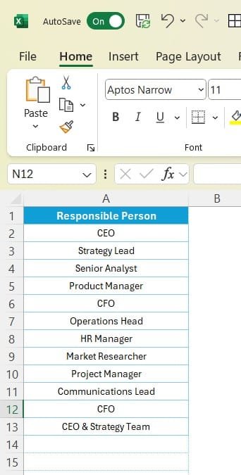 Business Strategy Alignment Checklist-2 - PK: An Excel Expert
