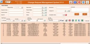 Change Request Management System V1.0 - PK: An Excel Expert
