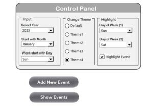 HR Remote Work Calendar in Excel - PK: An Excel Expert