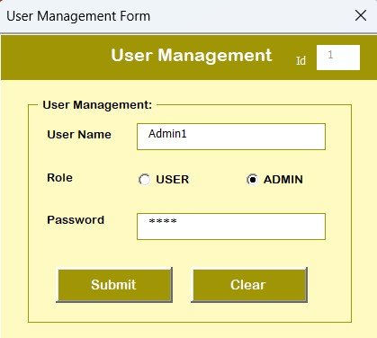 User Management Module