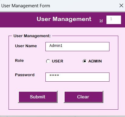User Management Feature
