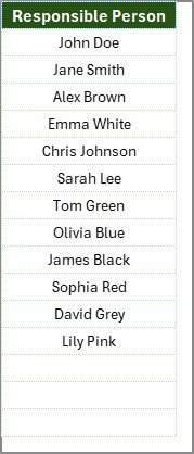 List