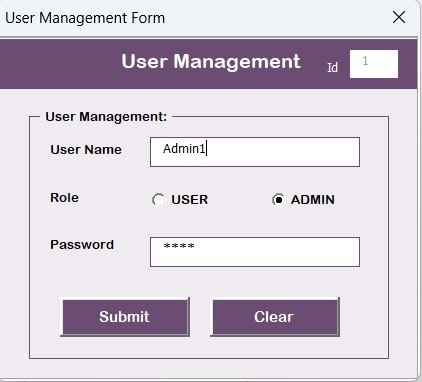 User Management Module