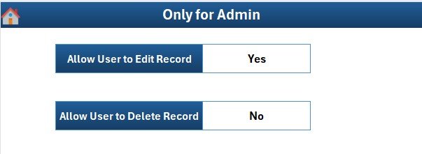 Settings Sheet