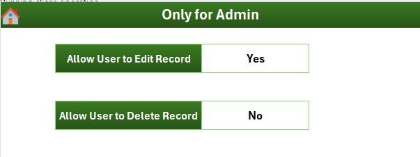  Settings Sheet