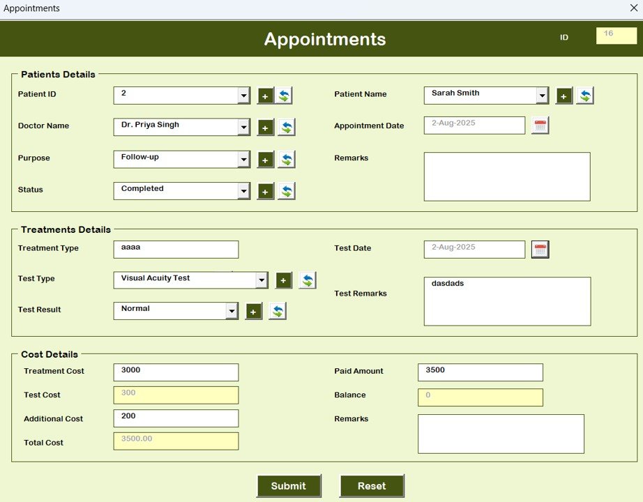 Appointments Management