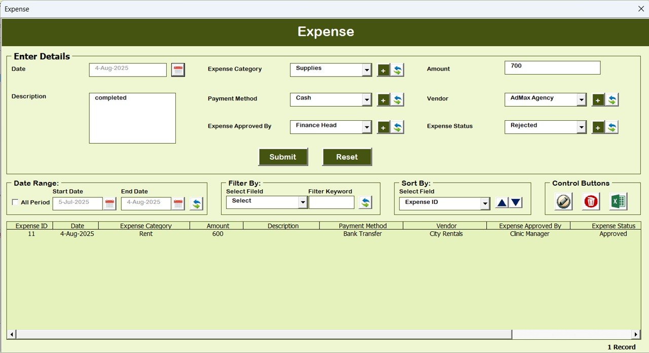 Expense Management