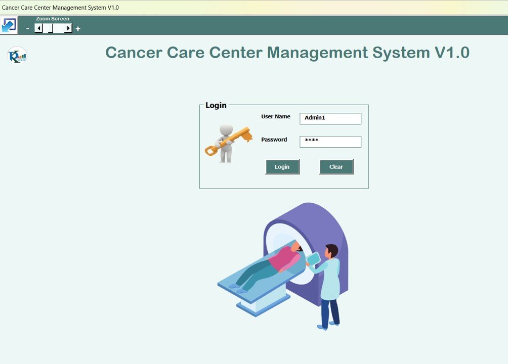 Cancer Care Center Management System V1.0