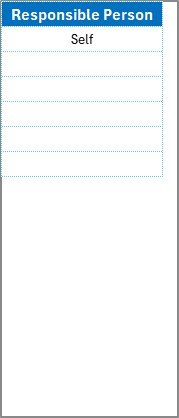 List Sheet Tab