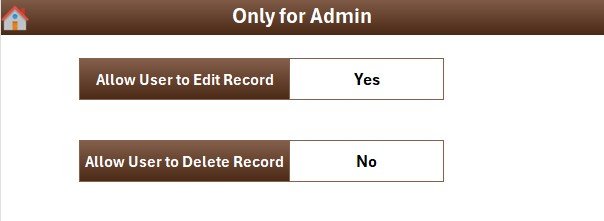  Settings Sheet