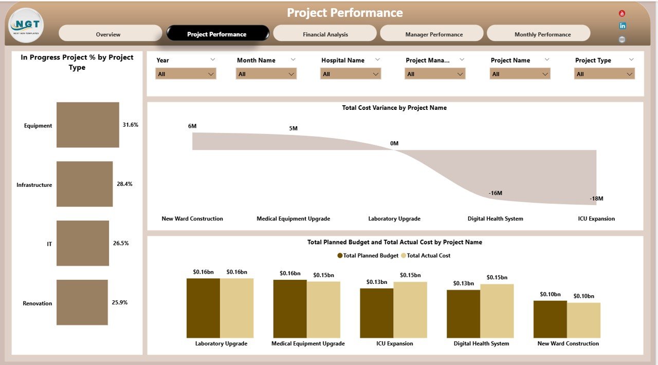 Project Performance Section