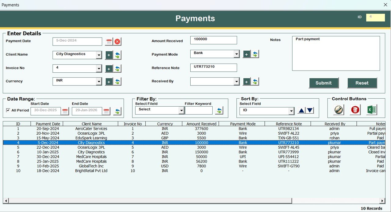 Payments Management