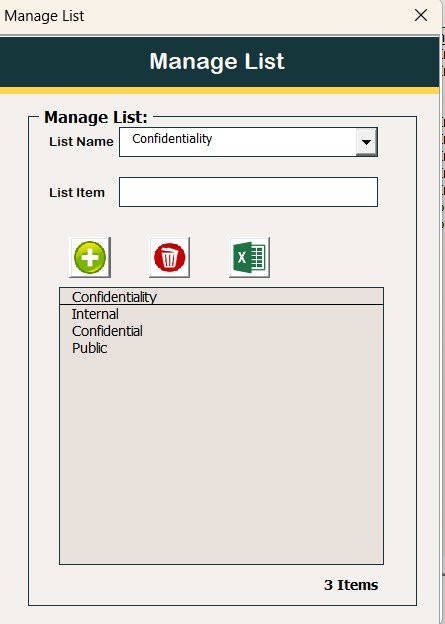 Manage List