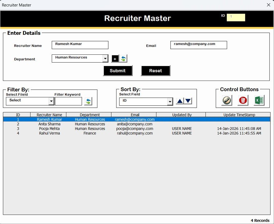 Recruiter Master